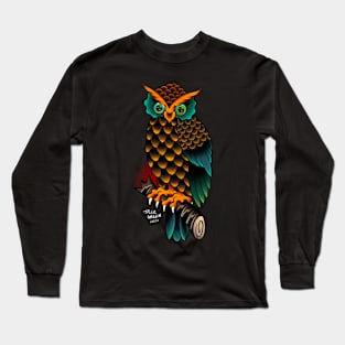 Inked Owl Long Sleeve T-Shirt